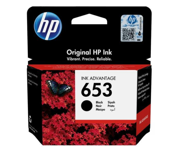 HP 653 Black 360str. - 581045 - zdjęcie